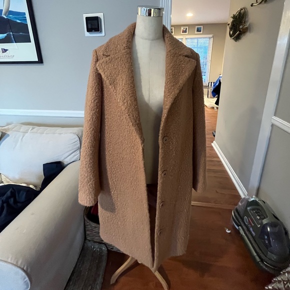 J. McLaughlin Lark Camel Coat - Women’s Large - Picture 2 of 7